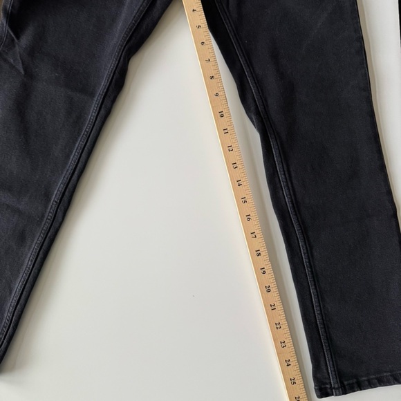 Everlane The Original Cheeky® High Rise Jean Washed Black Women’s size 27 Crop - Picture 13 of 16